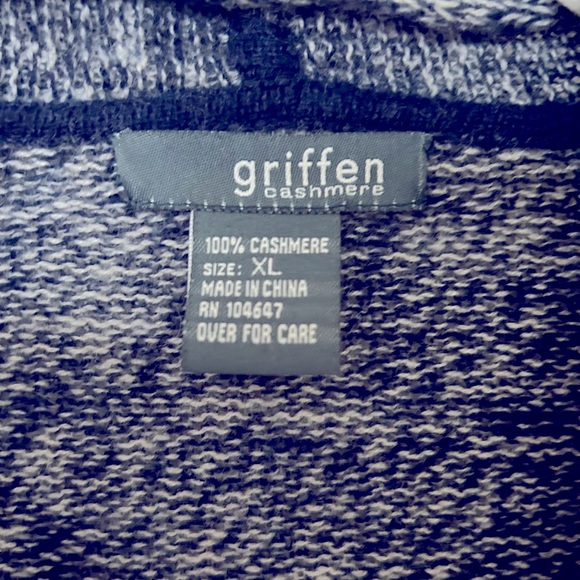 Griffin XL 3/4 cashmere sweater with side pockets - Picture 2 of 3